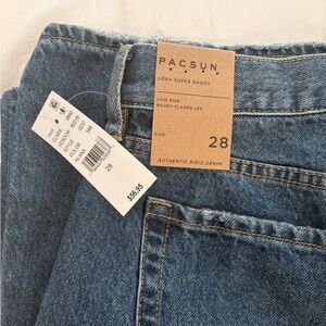 PacSun Blue Denim Baggy Jeans